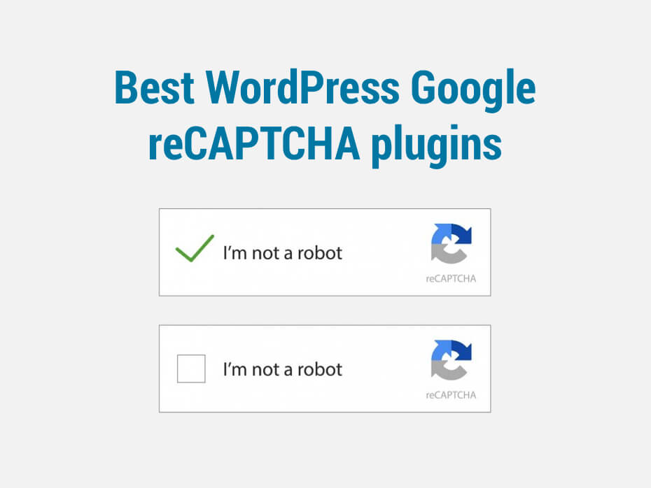 Best WordPress Google reCAPTCHA plugins
